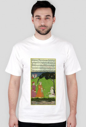 Koszulka z Rękopisem Orientalnym - Indie XVIIw. - 3/89