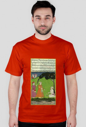 Koszulka z Rękopisem Orientalnym - Indie XVIIw. - 3/89