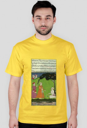 Koszulka z Rękopisem Orientalnym - Indie XVIIw. - 3/89