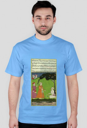 Koszulka z Rękopisem Orientalnym - Indie XVIIw. - 3/89