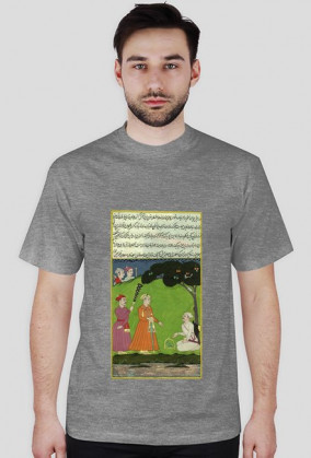 Koszulka z Rękopisem Orientalnym - Indie XVIIw. - 3/89