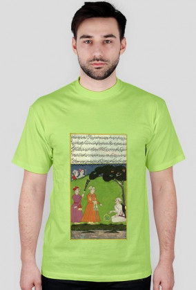 Koszulka z Rękopisem Orientalnym - Indie XVIIw. - 3/89