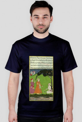 Koszulka z Rękopisem Orientalnym - Indie XVIIw. - 3/89