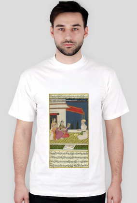 Koszulka z Rękopisem Orientalnym - Indie XVIIw. - 6/89