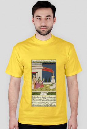 Koszulka z Rękopisem Orientalnym - Indie XVIIw. - 6/89