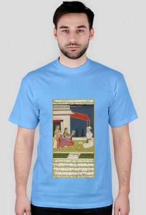 Koszulka z Rękopisem Orientalnym - Indie XVIIw. - 6/89