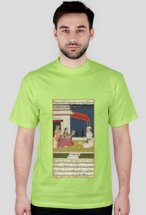 Koszulka z Rękopisem Orientalnym - Indie XVIIw. - 6/89