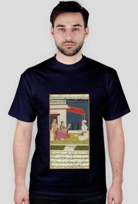 Koszulka z Rękopisem Orientalnym - Indie XVIIw. - 6/89