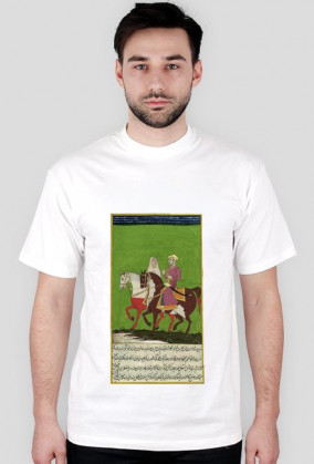 Koszulka z Rękopisem Orientalnym - Indie XVIIw. - 8/89