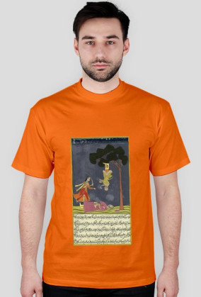 Koszulka z Rękopisem Orientalnym - Indie XVIIw. - 10/89