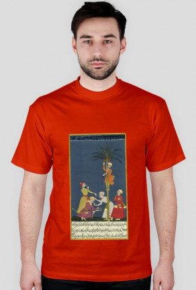 Koszulka z Rękopisem Orientalnym - Indie XVIIw. - 11/89