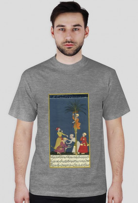 Koszulka z Rękopisem Orientalnym - Indie XVIIw. - 11/89