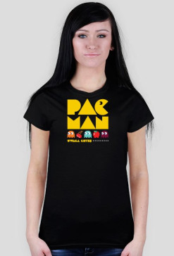 T-shirt Pac Man dla kobiety.