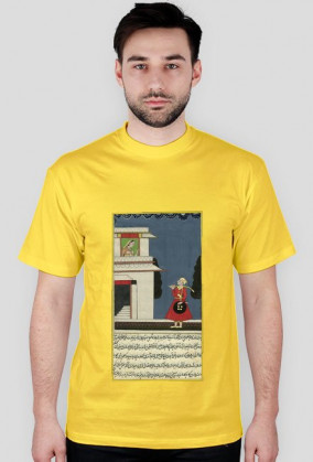 Koszulka z Rękopisem Orientalnym - Indie XVIIw. - 21/89