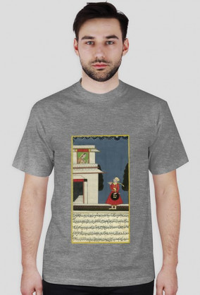 Koszulka z Rękopisem Orientalnym - Indie XVIIw. - 21/89