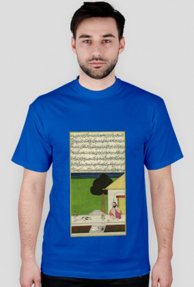 Koszulka z Rękopisem Orientalnym - Indie XVIIw. - 22/89