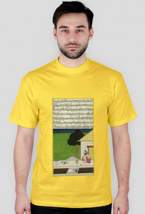 Koszulka z Rękopisem Orientalnym - Indie XVIIw. - 22/89