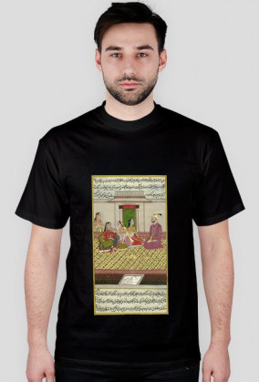 Koszulka z Rękopisem Orientalnym - Indie XVIIw. - 25/89