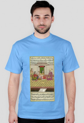 Koszulka z Rękopisem Orientalnym - Indie XVIIw. - 25/89