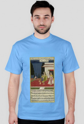 Koszulka z Rękopisem Orientalnym - Indie XVIIw. - 26/89