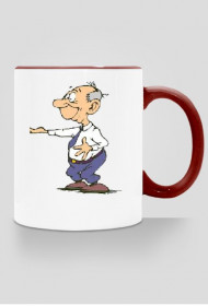 Kubek na dzień dziadka (Dziadek z jajami)