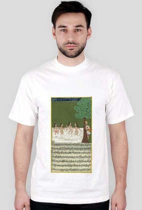 Koszulka z Rękopisem Orientalnym - Indie XVIIw. - 43/89