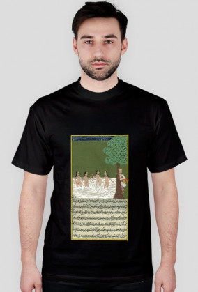 Koszulka z Rękopisem Orientalnym - Indie XVIIw. - 43/89