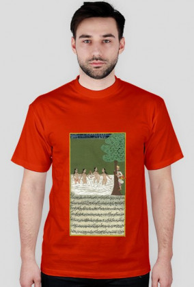 Koszulka z Rękopisem Orientalnym - Indie XVIIw. - 43/89