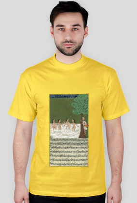 Koszulka z Rękopisem Orientalnym - Indie XVIIw. - 43/89