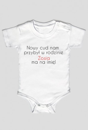 Nowy cud Zosia