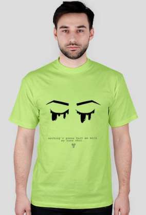 Y&Y Eyes Shut (black graphic version)