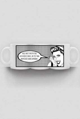 Daję znać że nie przyjdę – kubek