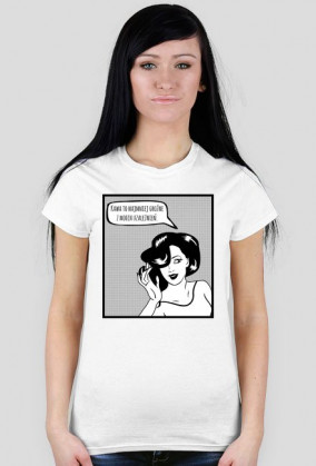 Kawa to najmniej groźne z moich uzależnień – t-shirt damski