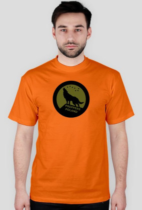 T-shirt Preppers Poland duże logo