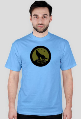 T-shirt Preppers Poland duże logo