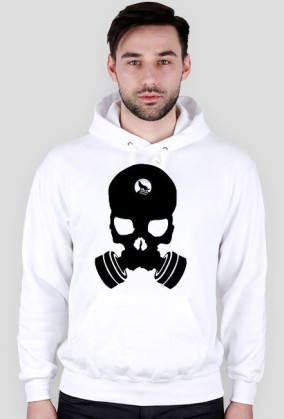 Bluza z kapturem Preppers Poland czacha