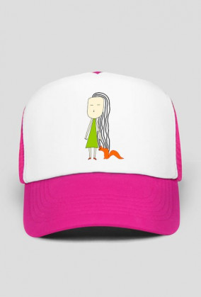 Marta łapie wiewiórki czapka