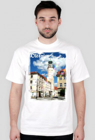 Koszulka T-Shirt biala Olesnica Rynek Ratusz