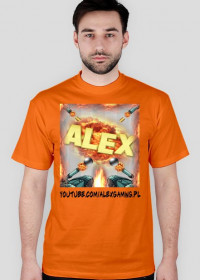 Koszulka Pomaranczowa Mordeczka Alexa