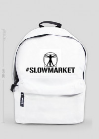 Plecak - "#SLOWMARKET"