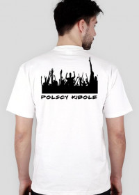 Koszulka biała POLSCY KIBOLE