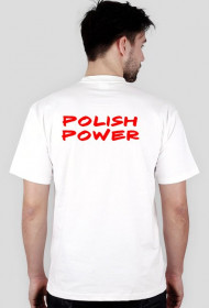 Koszulka biała POLISH POWER