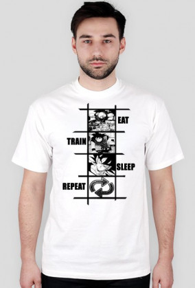 EAT TRAIN SLEEP REPEAT! GOKU Dragon Ball