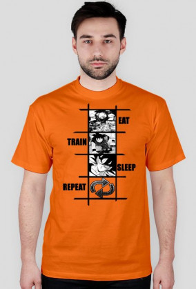 EAT TRAIN SLEEP REPEAT! GOKU Dragon Ball