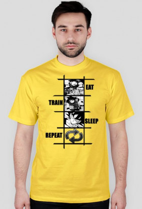 EAT TRAIN SLEEP REPEAT! GOKU Dragon Ball