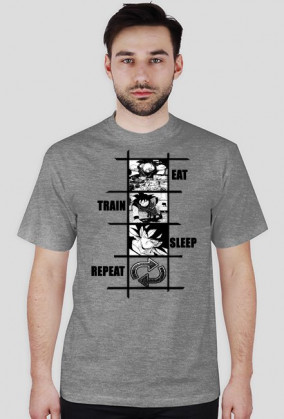 EAT TRAIN SLEEP REPEAT! GOKU Dragon Ball