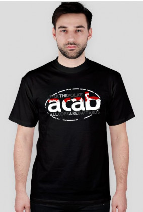 Koszulka czarna ACAB