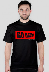 Koszulka "GO HARD Black"