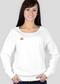 Bardzo modna Biała koszulka 4CLYDE z małym nadrukiem BAD GIRL!! Polecam !! Świetny prezent
