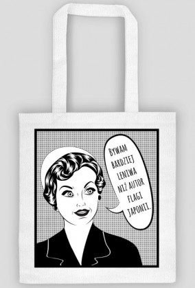 Bywam bardziej leniwa – eko torba